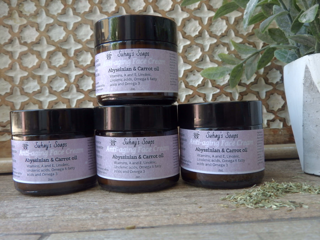 Abyssinian & Carrot oil (Anti-aging Face Cream)