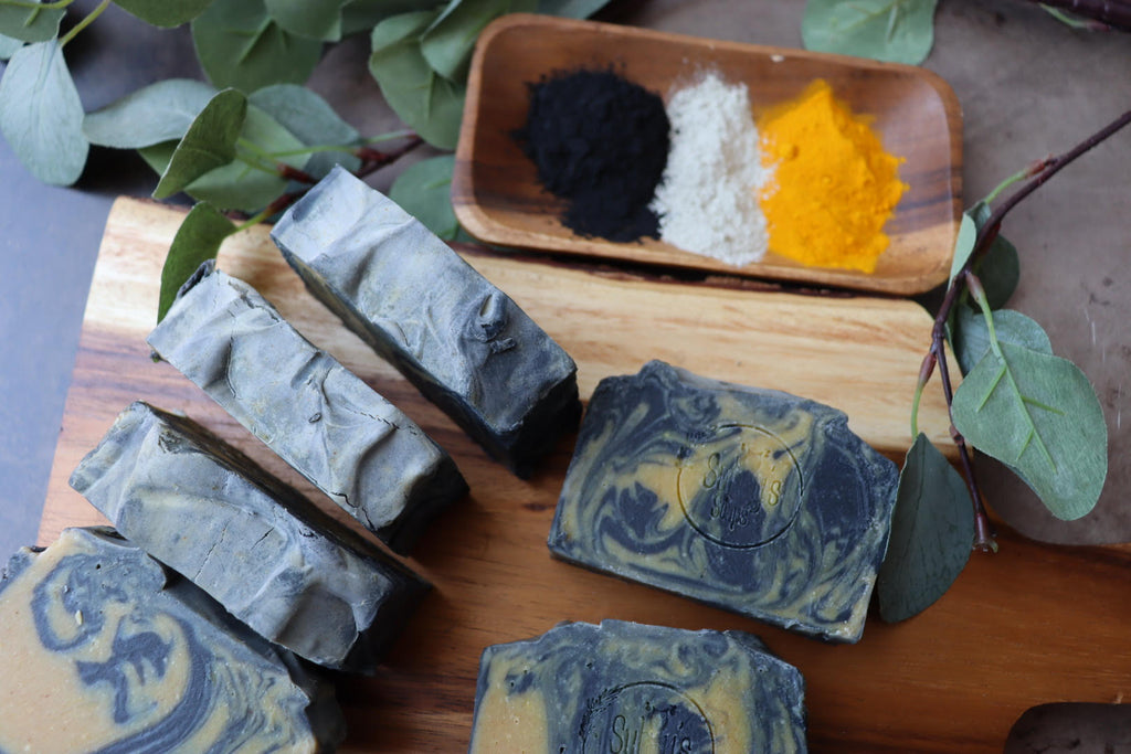 Turmeric Charcoal Kojic Acid Soap Bar